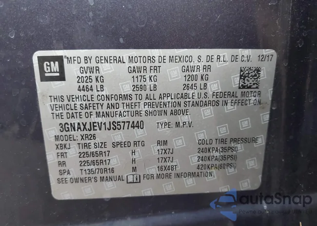 3GNAXJEV1JS577440: 43718152