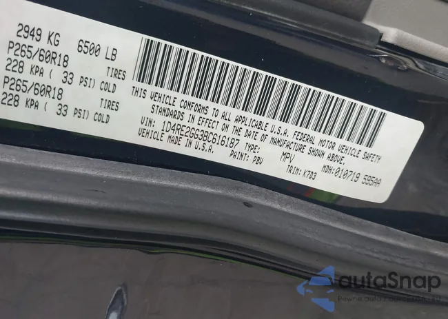 1D4RE2GG3BC616187: 43718196