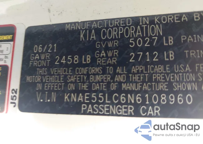 KNAE55LC6N6108960: 43718266