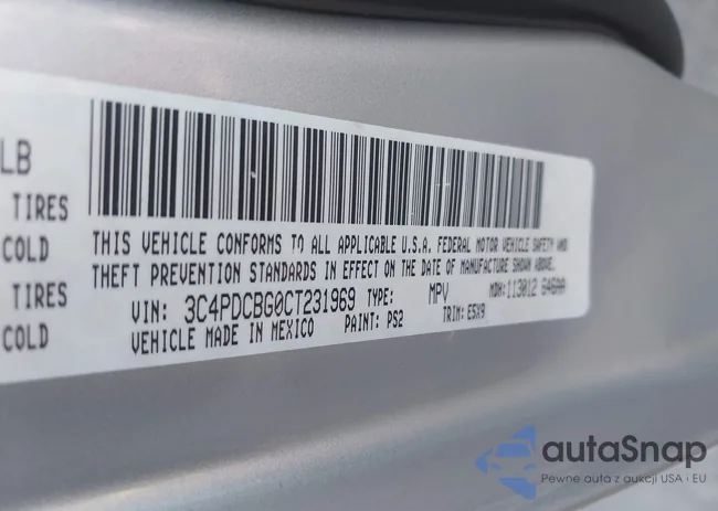 3C4PDCBG0CT231969: 43718581