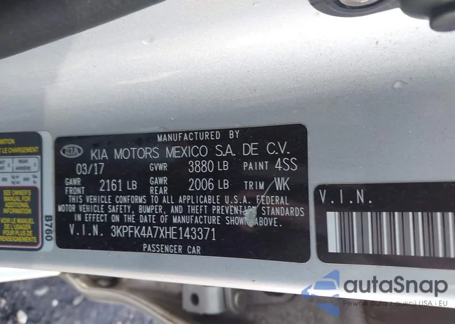 3KPFK4A7XHE143371: 43719074