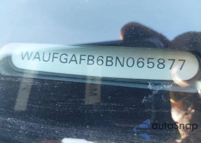 WAUFGAFB6BN065877: 43718696