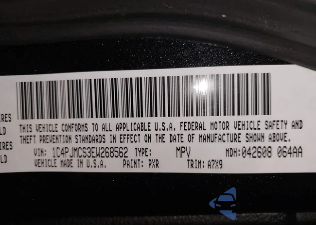 1C4PJMCS3EW268562: 43718848