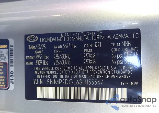 5NMP2DGL6SH133347: 43720376