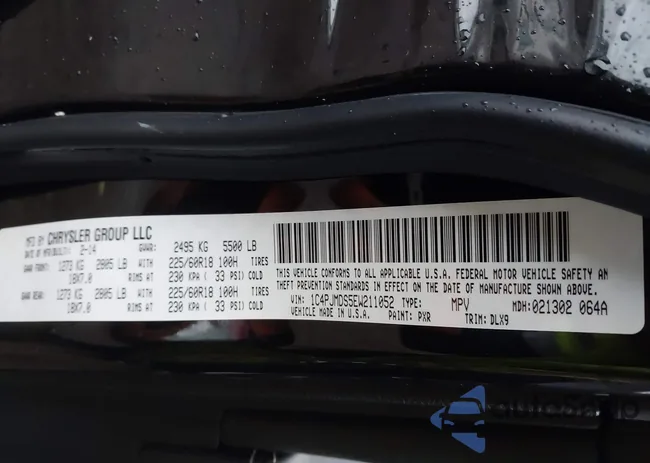 1C4PJMDS5EW211052: 43720441