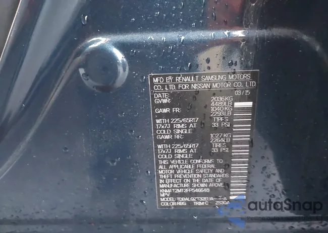 KNMAT2MT2FP546648: 43720476