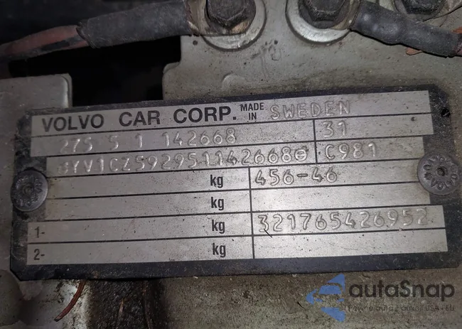 YV1CZ592951142668: 43720570