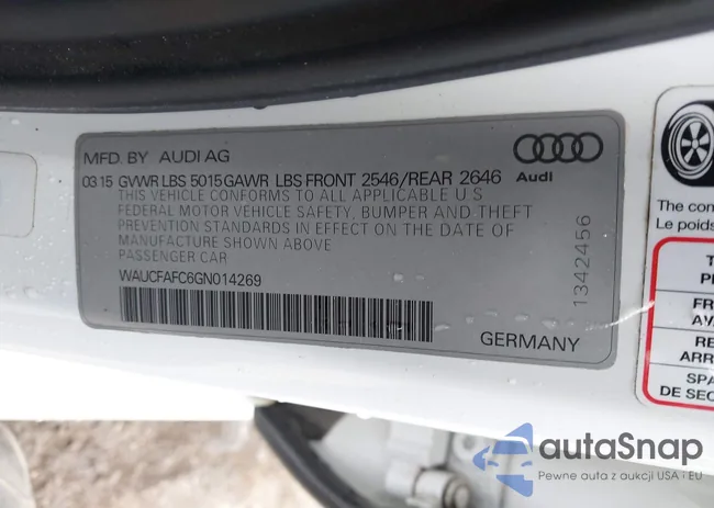 WAUCFAFC6GN014269: 43720028