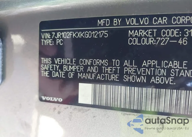 7JR102FKXKG012175: 43721143