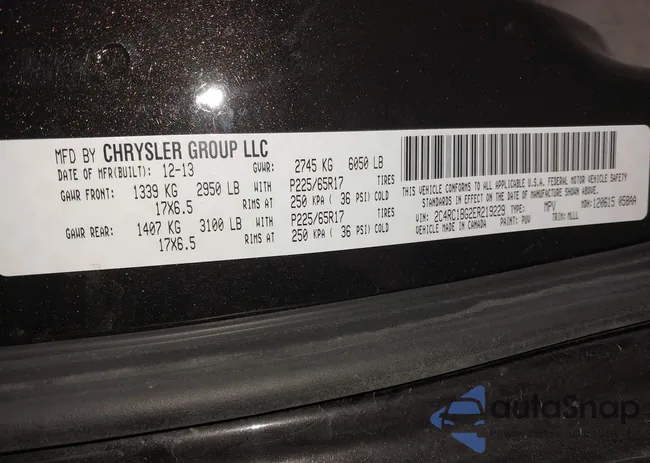 2C4RC1BG2ER219229: 43721183