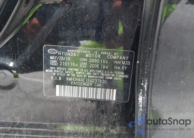 KMHDH4AE1FU237430: 43721185