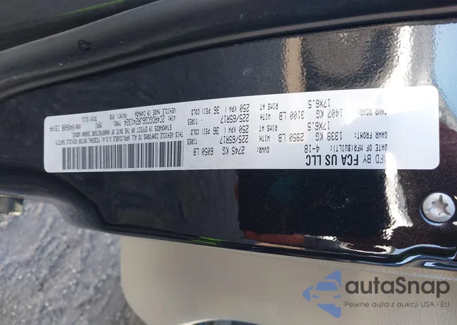 2C4RDGCG6JR241324: 43721242