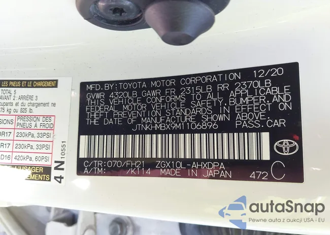 JTNKHMBX9M1106896: 43721462