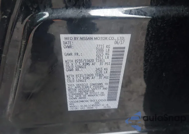 5N1DR2MM3HC901000: 43721522