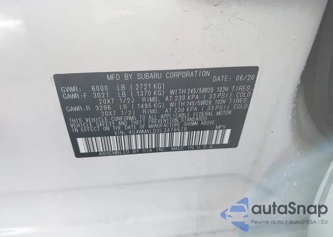 4S4WMALD3L3476678: 43720848