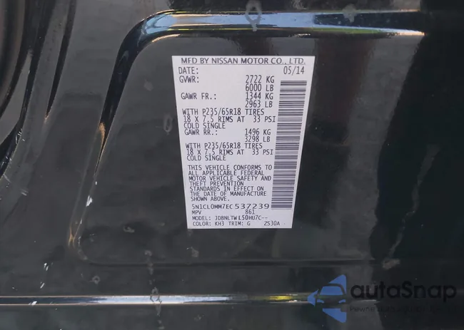 5N1CL0MM7EC537239: 43723084