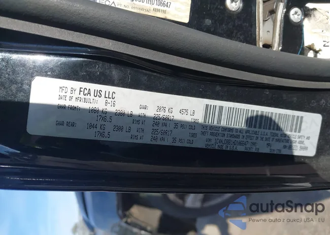 1C4NJDBB1HD106647: 43723188