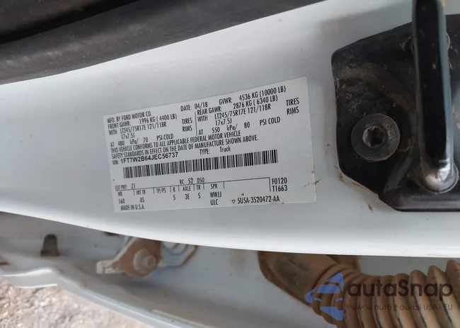 1FT7W2B64JEC56737: 43723466