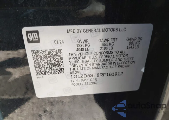 1G1ZD5ST8RF161912: 43722669