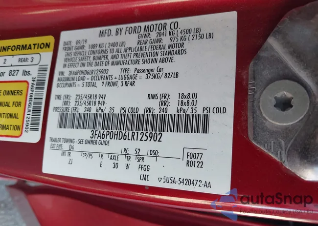 3FA6P0HD6LR125902: 43723002