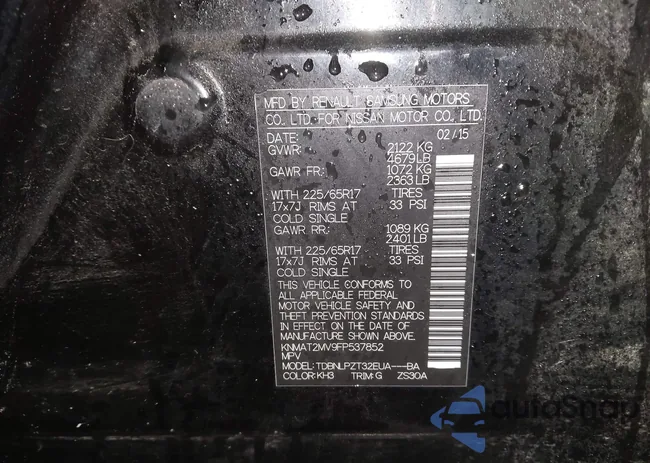 KNMAT2MV9FP537852: 43723025