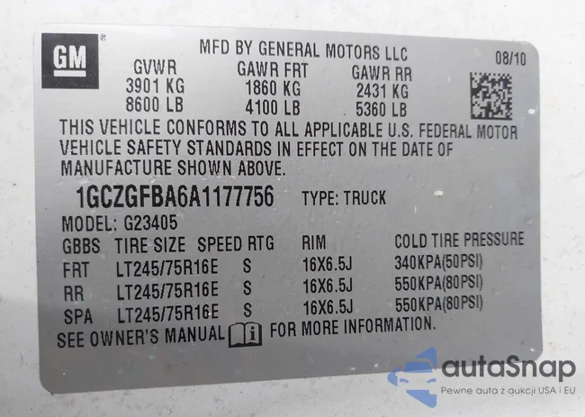 1GCZGFBA6A1177756: 43724421