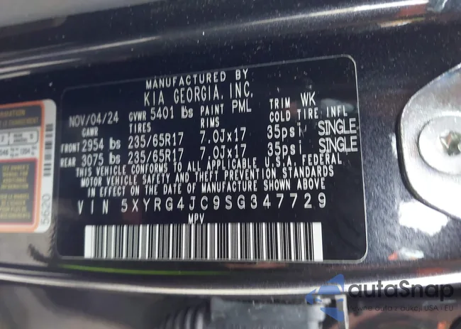 5XYRG4JC9SG347729: 43724438