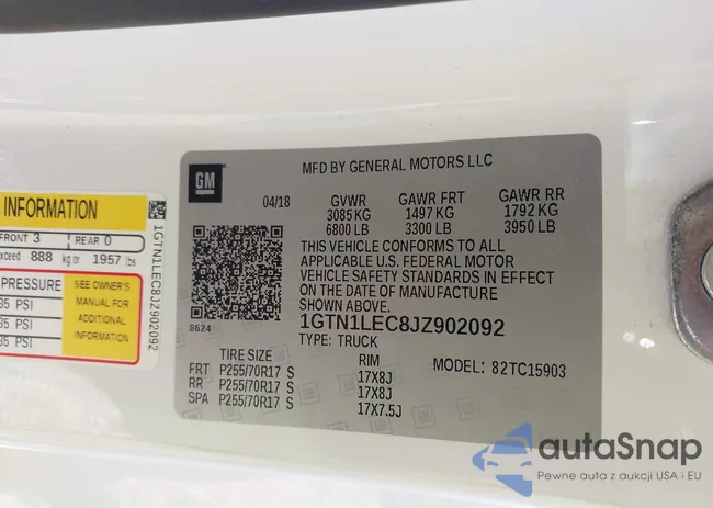 1GTN1LEC8JZ902092: 43724528