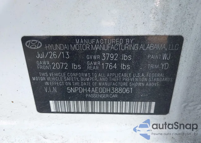 5NPDH4AE0DH388061: 43723723