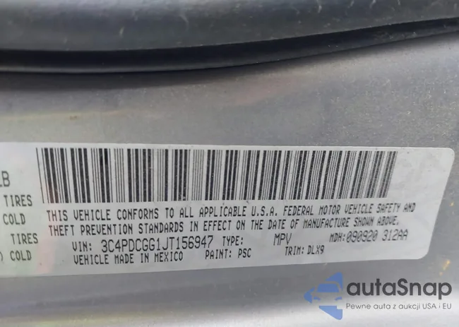 3C4PDCGG1JT156947: 43723867