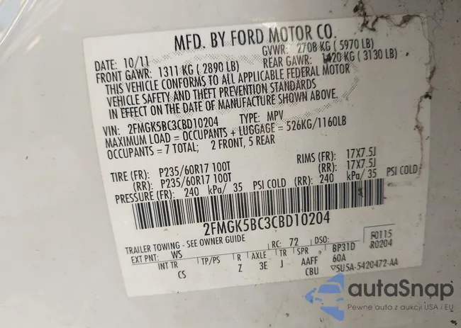 2FMGK5BC3CBD10204: 43724005