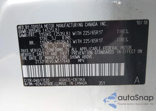 2T3ZFREV0JW517648: 43725103