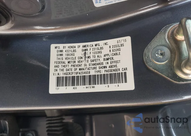 1HGCR2F78FA254658: 43725192