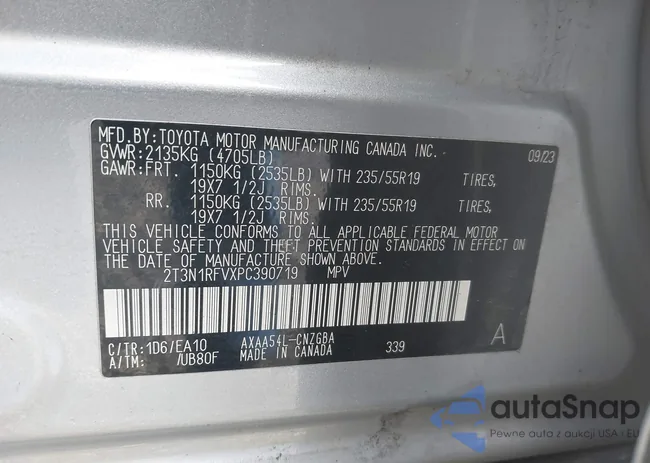 2T3N1RFVXPC390719: 43725615