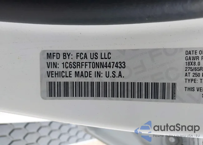 1C6SRFFT0NN447433: 43724746