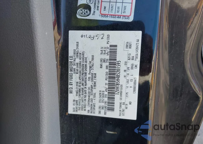 1ZVHT85H485201595: 43724840