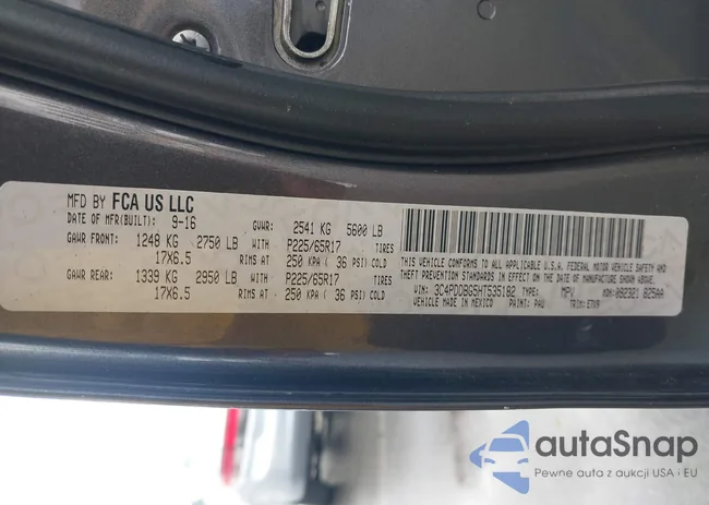 3C4PDDBG5HT535182: 43724985