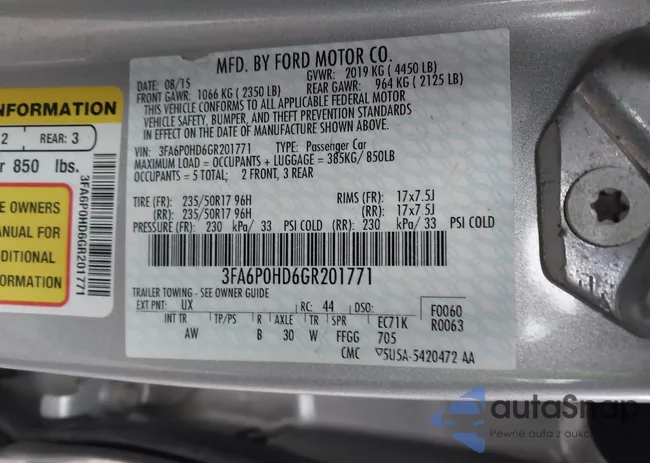 3FA6P0HD6GR201771: 43726041