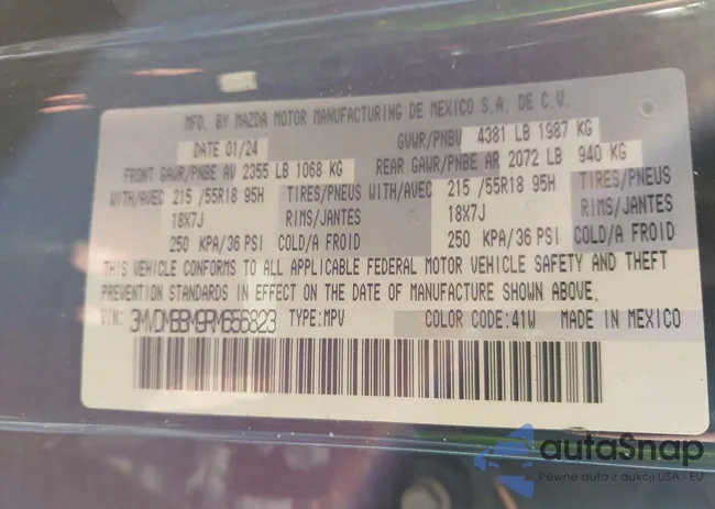 3MVDMBBM9RM656823: 43726246