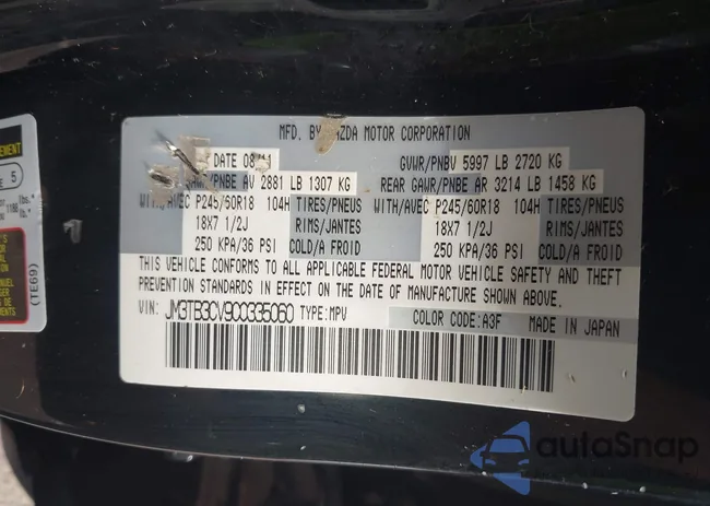 JM3TB3CV9C0335060: 43726362