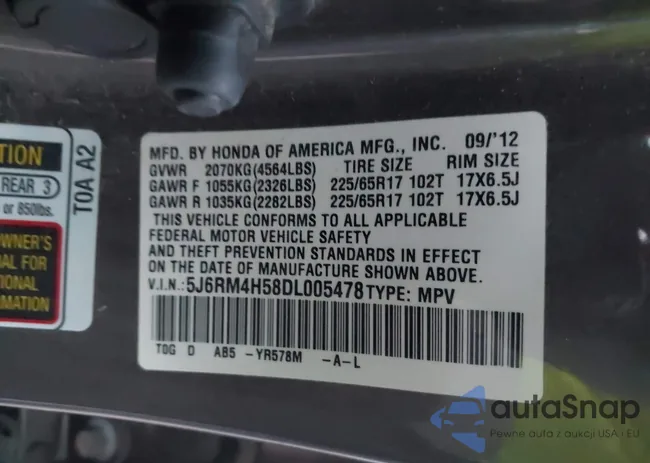 5J6RM4H58DL005478: 43725742