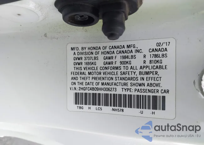 2HGFC4B09HH306273: 43725795