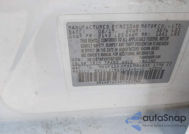 3N1AB7APXKY401988: 43725905