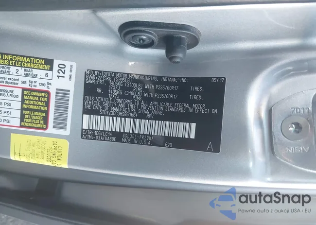 5TDYZ3DC3HS861664: 43726945