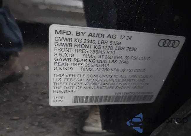 WA1EECF37S1033501: 43728134