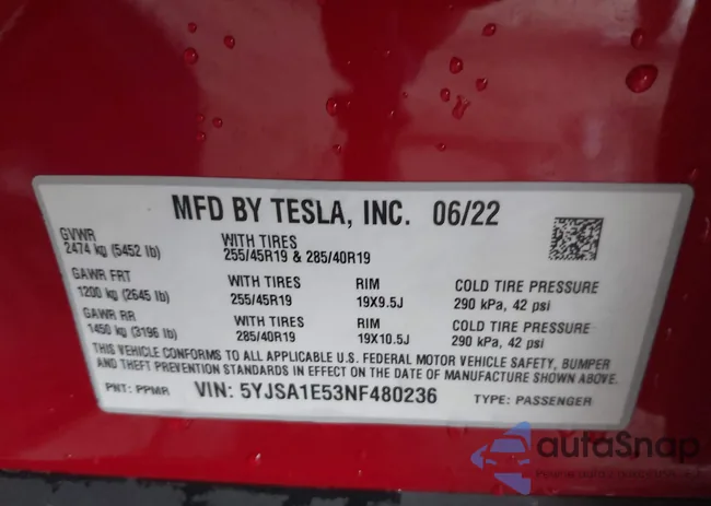 5YJSA1E53NF480236: 43728531