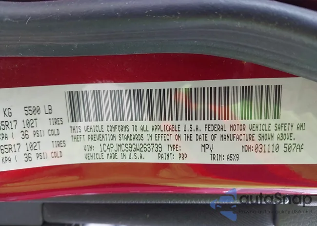 1C4PJMCS9GW263739: 43728551