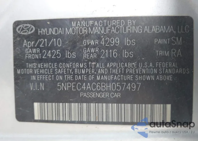 5NPEC4AC6BH057497: 43727709