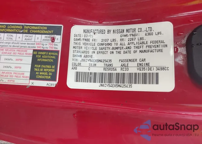 JNKCV54EX5M425435: 43729178