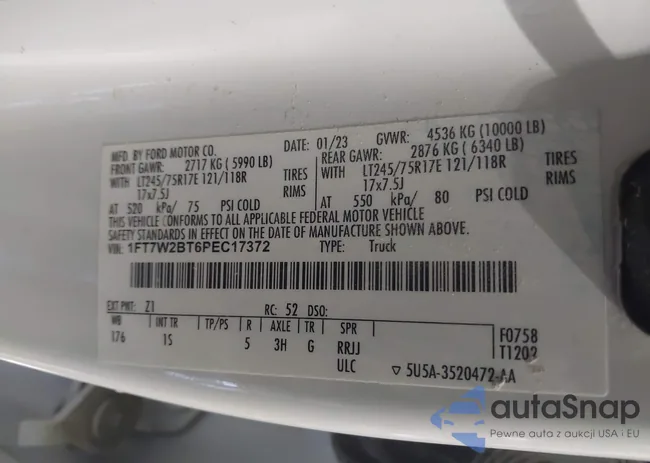 1FT7W2BT6PEC17372: 43728821